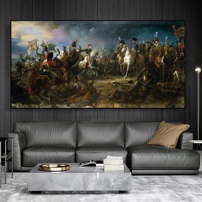 Kunstwerk Doe-het-zelf Diamantschilderij De Slag bij Austerlitz Volledig Diamant Mozaïek Borduurwerk Huisdecoratie Achtergrond Huisdecoratie S392