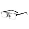 Unisex Fashion Flip Over Reading Glasses Square Frame Bifocal Eyewear for Men Women HD Lens Near and Far Sight Glasses