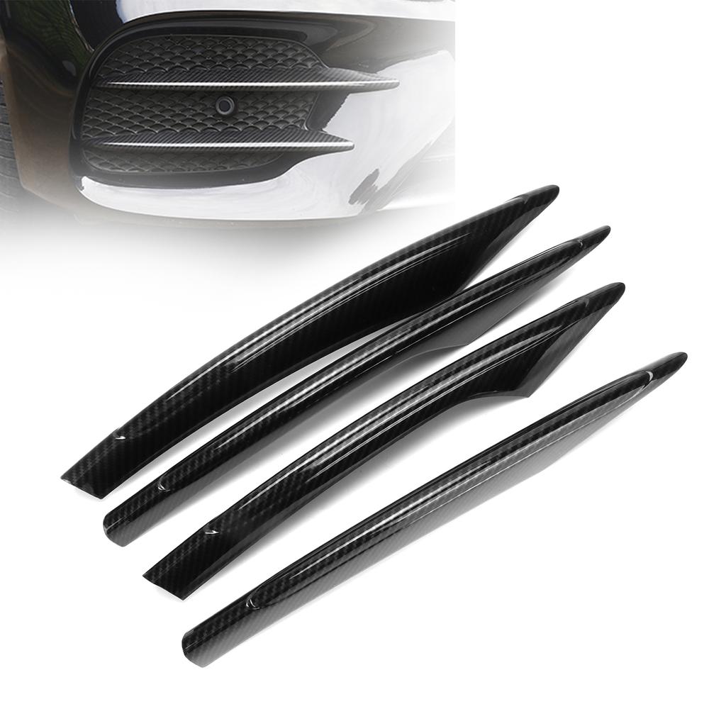 4pcs Front Fog Light Molding Trims Replacement for   E Class W213 E200 E300 2021