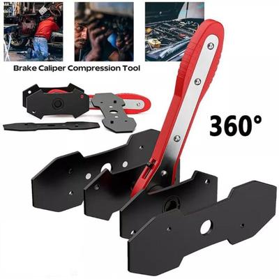 Brake Caliper Compression Tool Car Ratchet Brake Piston with Large Plates