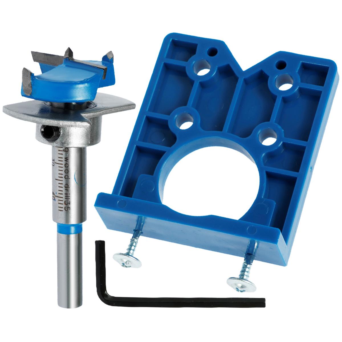 

35 мм зажим для отверстия петли направляющая для сверления позиционер скрытый шарнир DIY деревообрабатывающий открыватель двери шкаф аксессуары инструменты