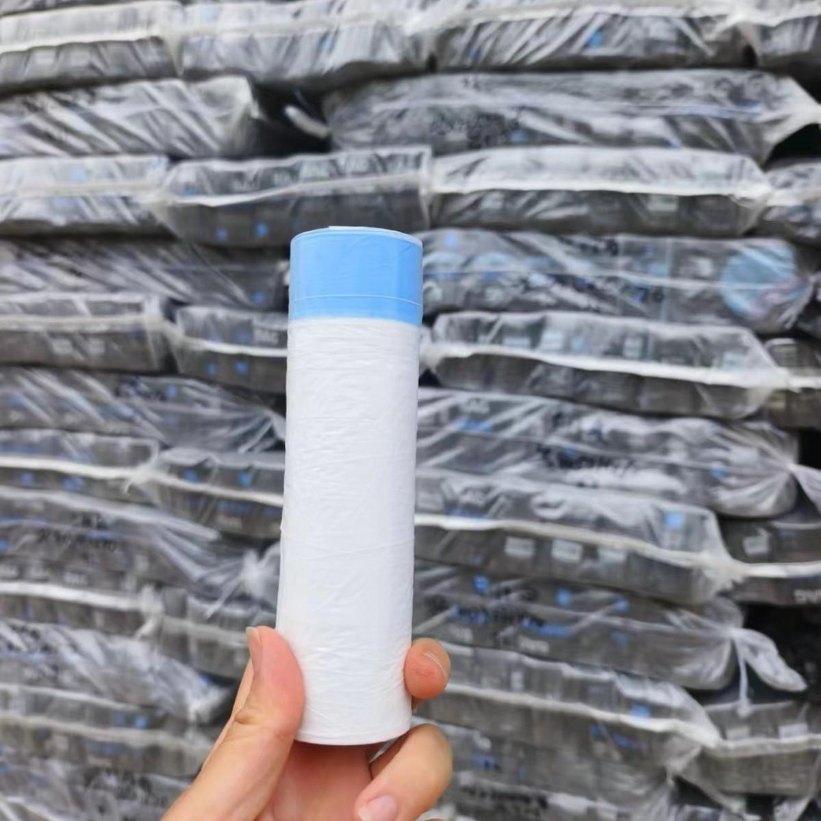 

Утолщенные мешки для мусора с завязкой для кухни и общежития 75 bags/pack