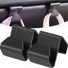 Safe Car Passenger Hook ABS Car Co-pilot Glove Box Hook Multi-Function Hidden Mini Storage Clips Seat Storage Organizer