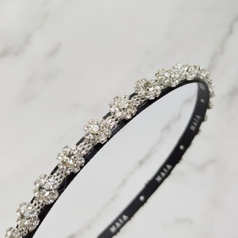 MAIA Flower Jewel Princess Headband