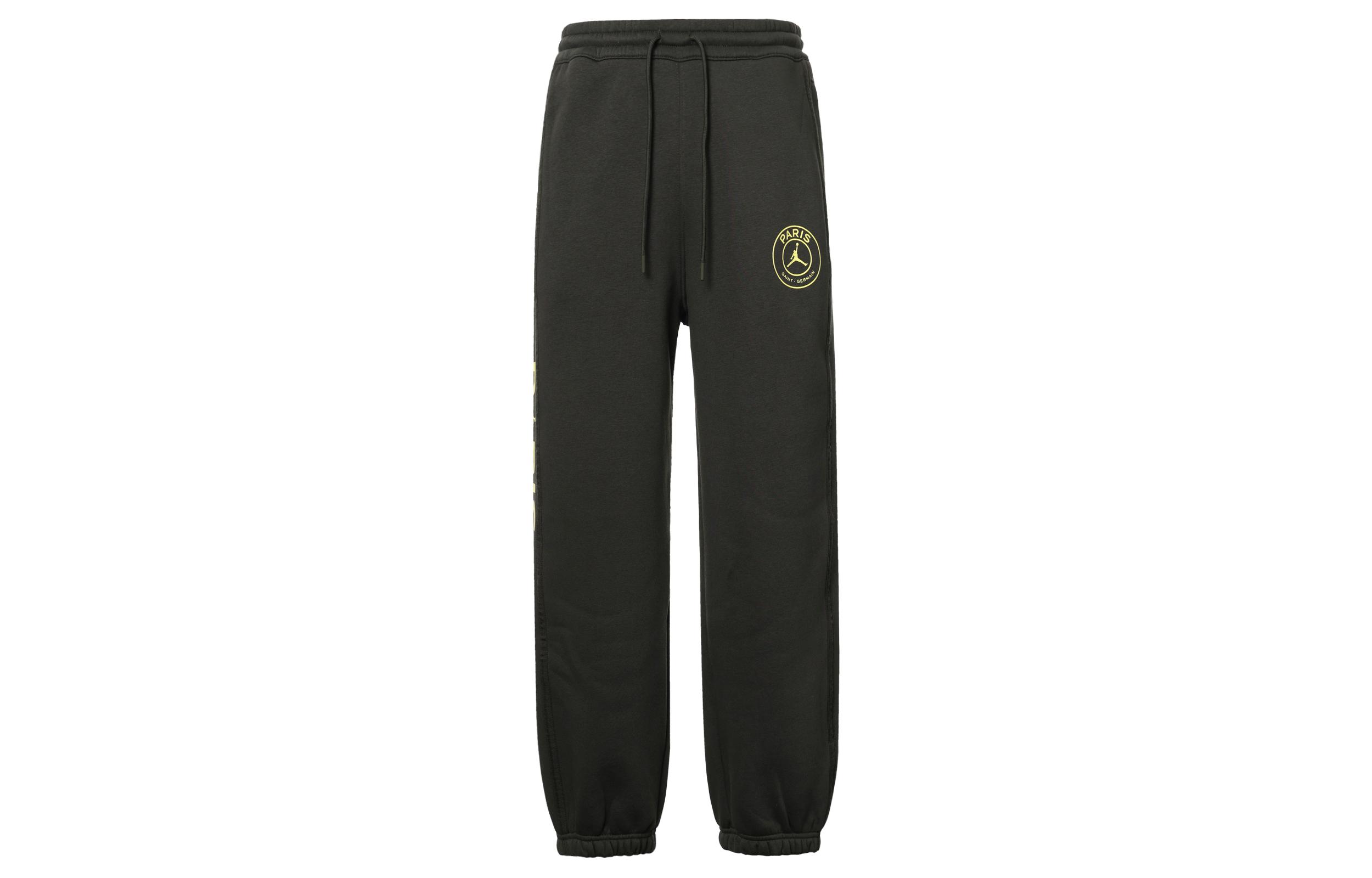 Jordan x PSG SS24 Paris Saint Germain, Casual Elastische C met Veters en Letter M black
