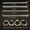 16Pcs Make Jewelry Smaller Invisible Ring Size Adjuster for Loose Rings Adjuster