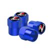4pcs Car Badges Wheel Tire Valve Stem Caps Covers For Toyota TRD GR Sport Rav4 Corolla C-HR Yaris Hilux Crown Prius Auris