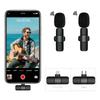 Wireless Lavalier Microphone K1/K9/K6 with Plug-and-Play and Noise Reduction for Live Streaming