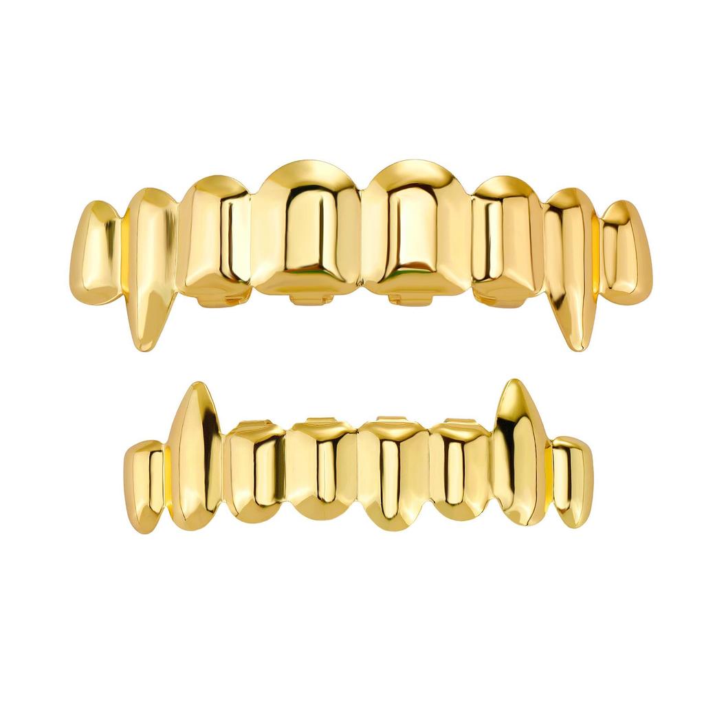 Grillz Fang Hip-Hop Européen & Américain: Accessoire Tendance et Cool Style Urbain