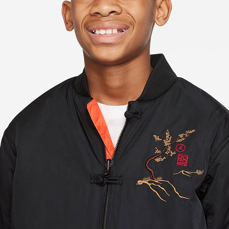 Jordan Kids Casual Sports Reversible Jacket Kids Jackets Black DV9540-010