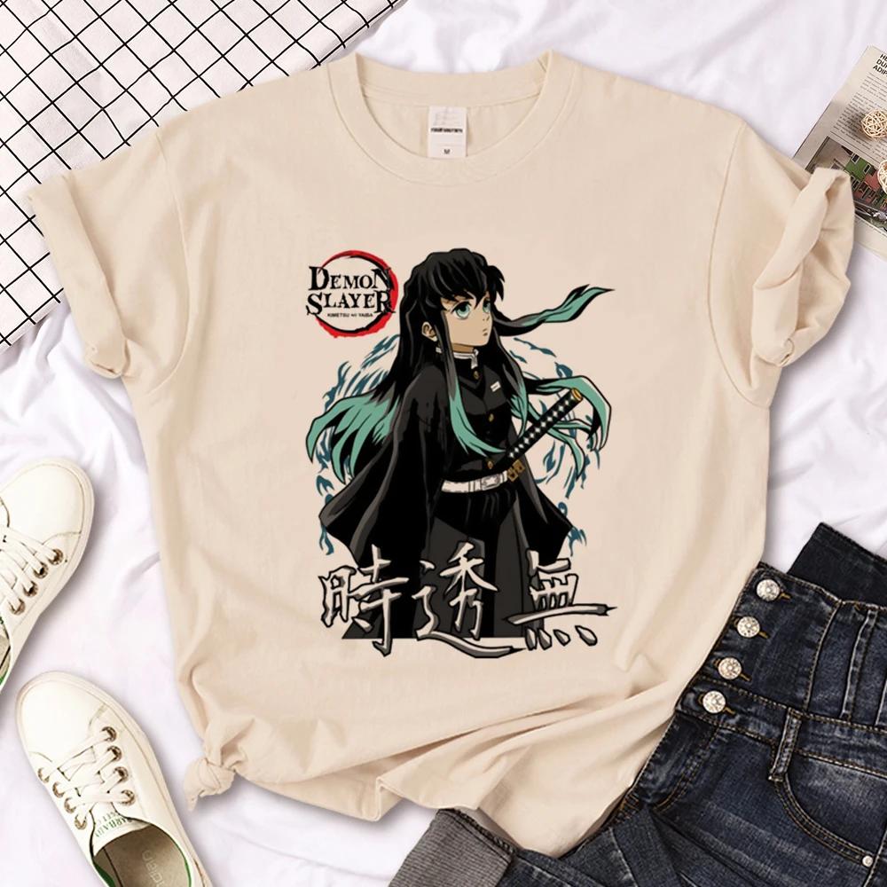 Muichiro Tokito Tee women manga t-shirts girl comic harajuku y2k clothing