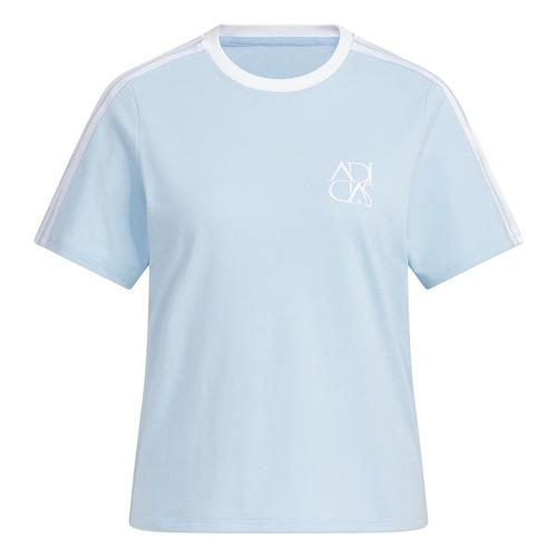adidas Dance SS25 T Shirt Women s Blue KE9099 S синий