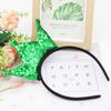 Crown Headband Sequins Hair Bands Women Girls Hair Accessories for Birthday Party Favors Hair Decoration Supplies