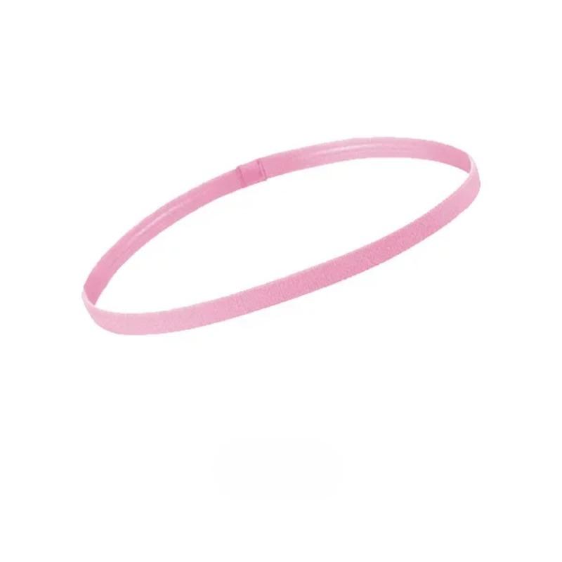1Pcs Simple Unisex Sports Hairband Non-Slip Silicone Strip Sweat Guide Elastic Headbands Yoga Running Fitness Hair Accessories