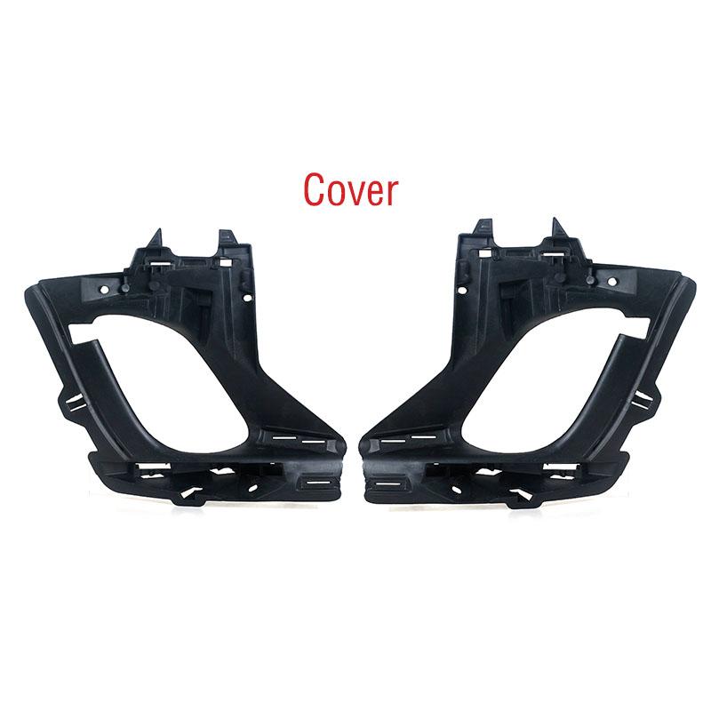 Für Peugeot 408 2010-2013 Auto Front Stoßstange Nebel Licht Tagfahrlicht Lampe Rahmen Trim Abdeckung Haube Foglight