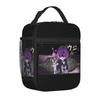 Murder Drones Uzi Thermal Insulated Lunch Bags for Work Portable Food Bag Container Thermal Cooler Lunch Boxes