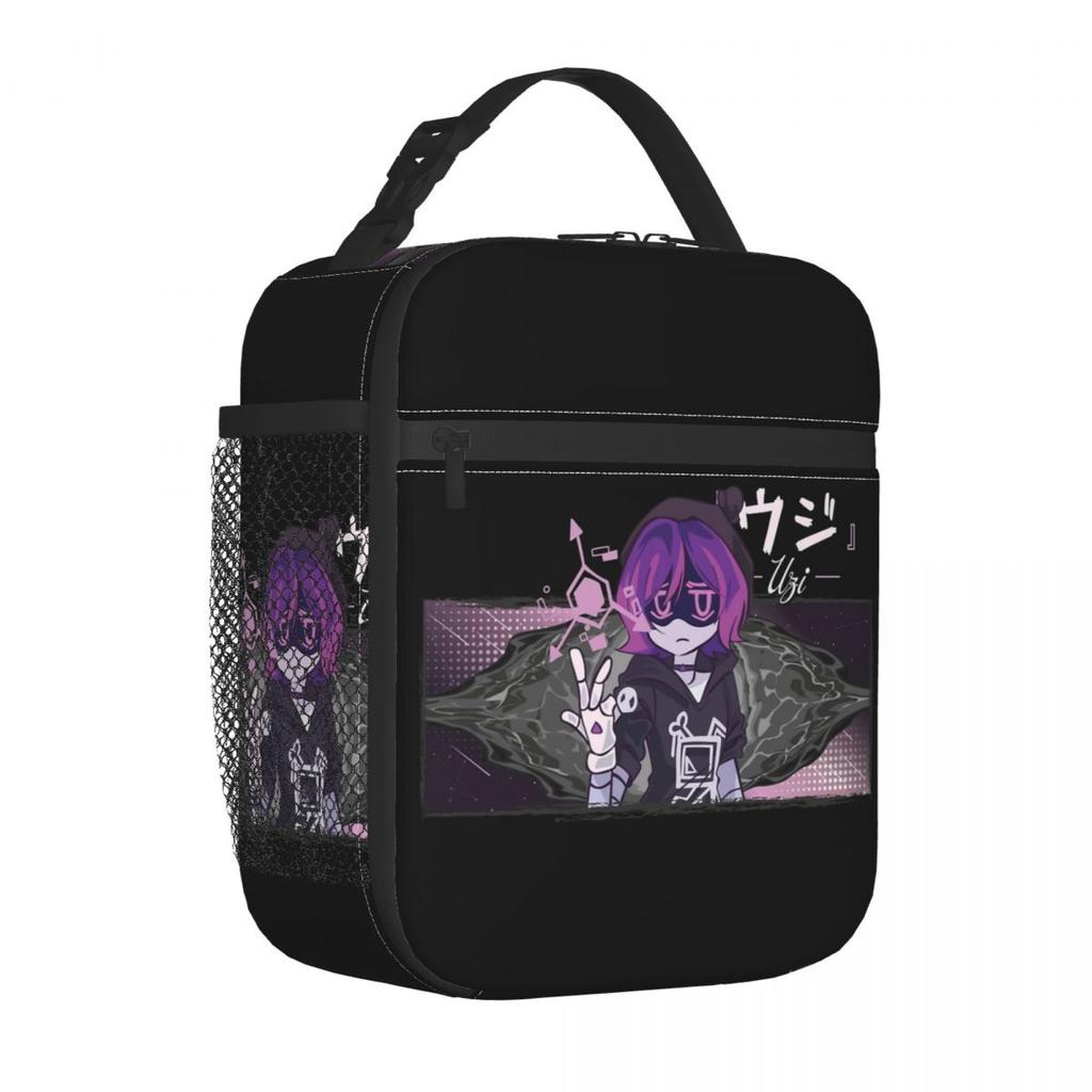 Murder Drones Uzi Thermal Insulated Lunch Bags for Work Portable Food Bag Container Thermal Cooler Lunch Boxes
