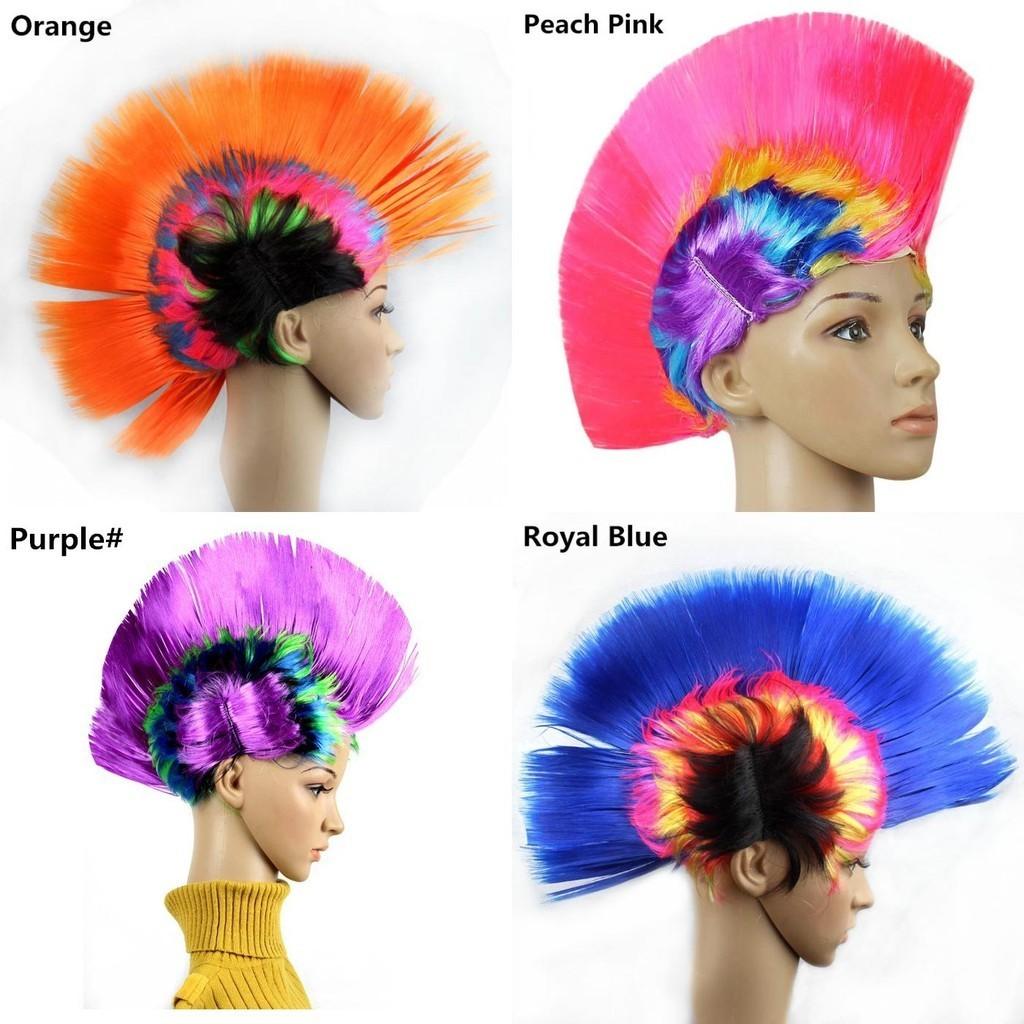 Hilarious Halloween And Christmas Wig Colorful Party Prop Hen Crown Headpiece