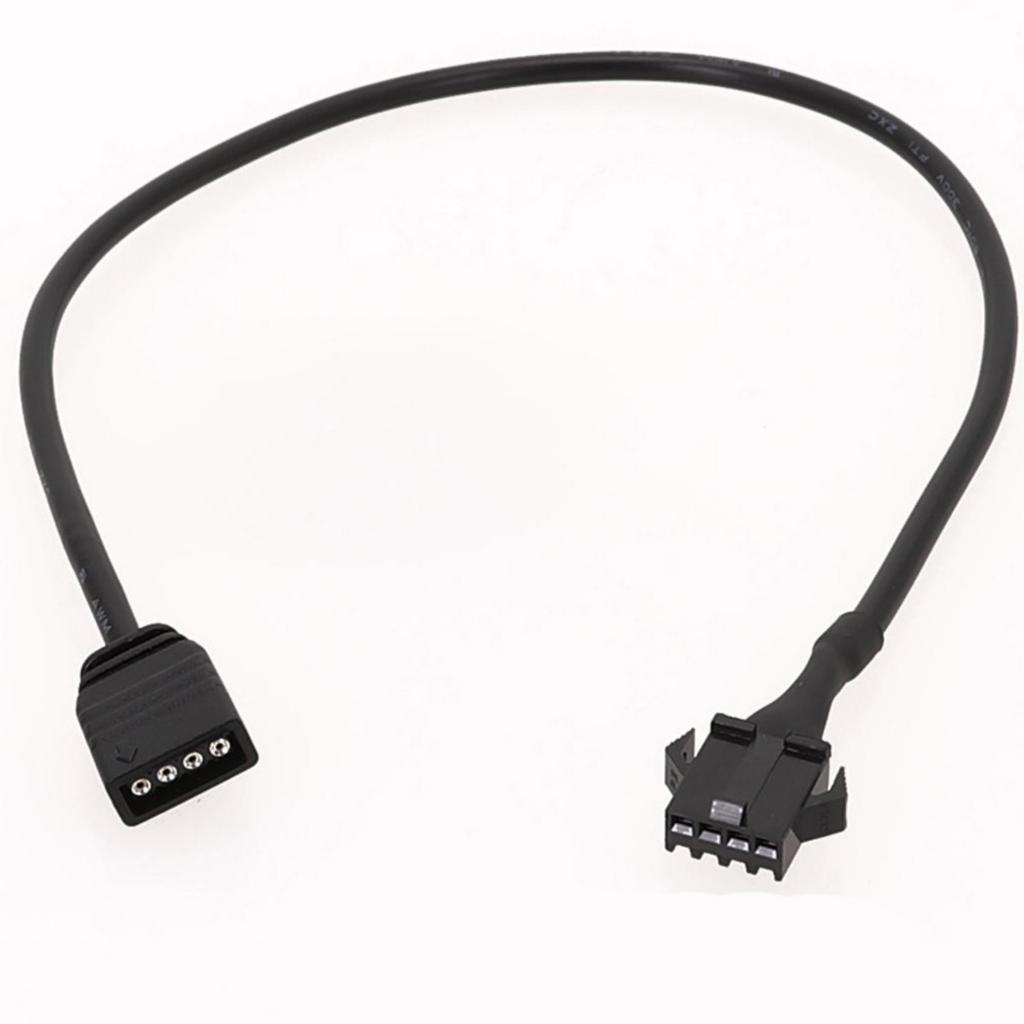 2pcs RGB Extension Cable SM3/4Pin to 3PIN Female/SM3/4Pin Male Adapter Cord for DEEPCOOL/Lian Li PC Case ARGB Cord