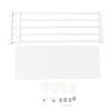 Closet Tension Shelf Expandable Nail   Cabinet Divider Storage Rack for Wardrobe Cupboard