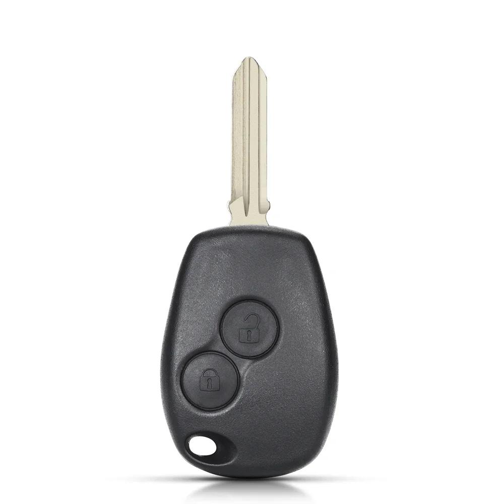 S 2 Tasten Für Renault Dacia Modus Clio 3 Twingo Kangoo Fernbedienung Autoschlüssel Schale Hülle Ne72/Vac102/Va2 Klinge Ersatz
