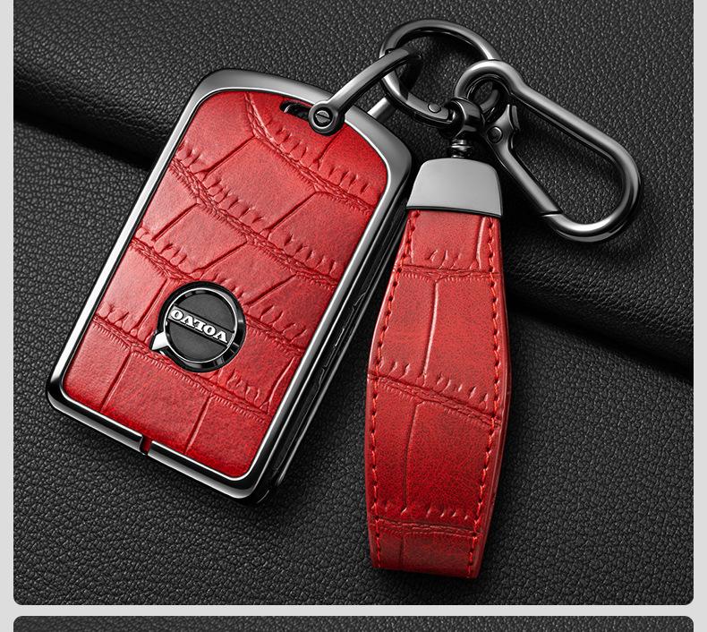 Volvo Alloy Key Case for XC60, S90, S60, XC40, XC90, V60, V90 Models