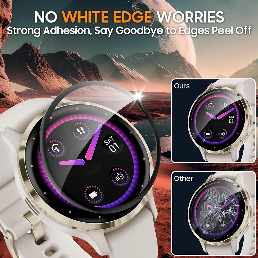 Flexible Smartwatch Screen Protectors for Garmin Venu 4 41mm 45mm HD Clear Anti-scratch Shockproof Protective Films Watch Covers