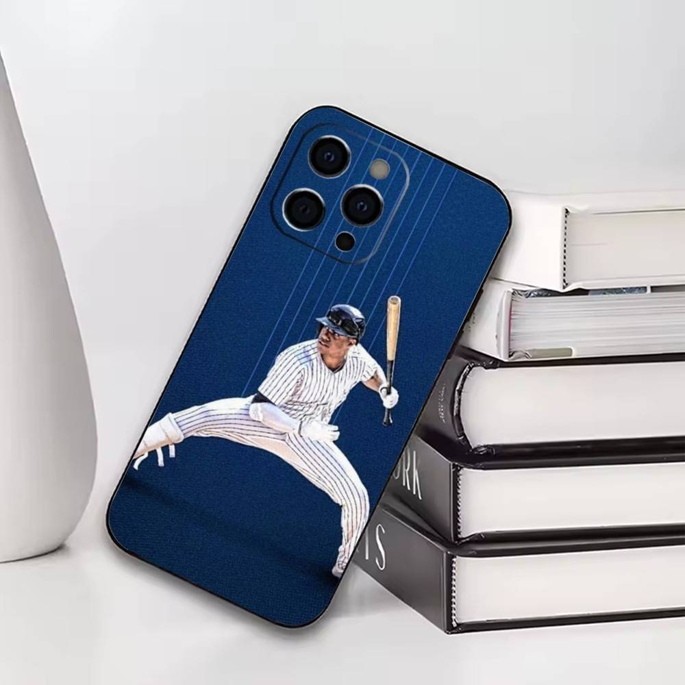 Baseball Juan Soto  Phone Case For iPhone17,16,15,14,13,12,11 Plus,Pro Soft Silicone Black Cover
