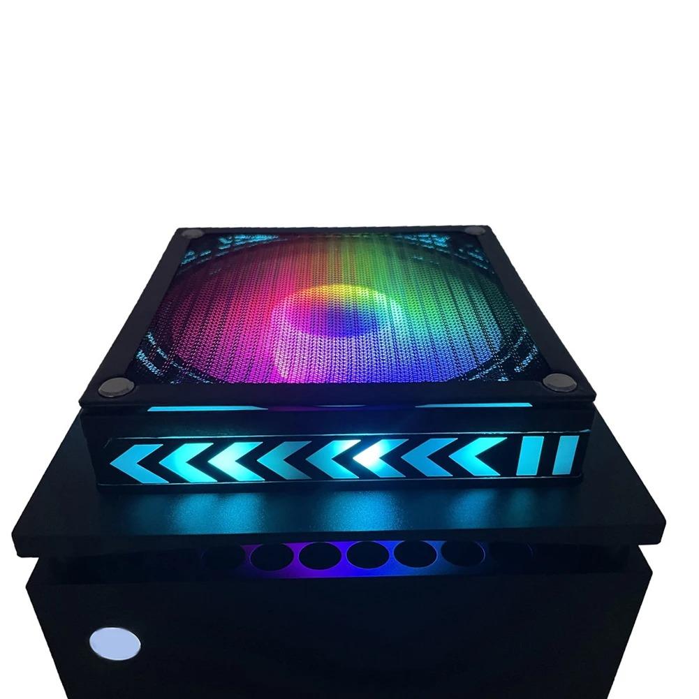 LED Světla Chladicí Ventilátor pro Příslušenství Konzole Xbox Series X