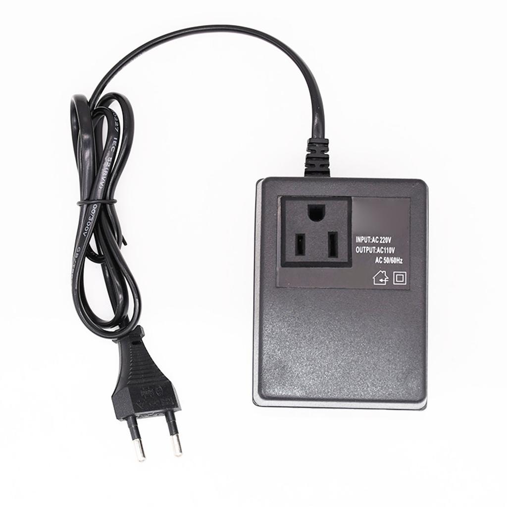 Leistungswandler-Adapter 200W 2 Rundstiftstecker Internationaler Reiseadapter Spannungswandler