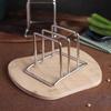 Rustproof Stainless Steel Kitchen Rack Countertop Stand Holder for Pot Lids Cutting Boards Baking Tools Storage