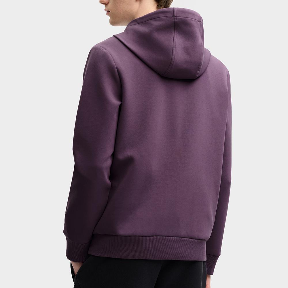 Fila Heritage Series Cloud Riding Hoodie Men Hoodies Dark-Night-Deep-Purple F11M518212FDP