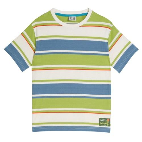 Scotch Boys Striped Oversized T-Shirt