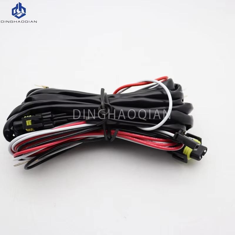 For GMC CANYON 2023 2024 Car LED Daytime Running Light Assembly Front Bumper Fog Lamp White Headlight Accessories 12V