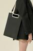 Proxy.L Metal Grip Slim Briefcase (Black/Silver)
