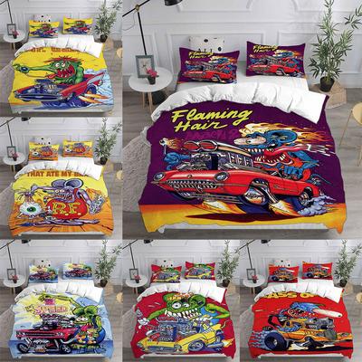 Tales Of The Rat Fink Bedding Sets Bed Cover Comforter Duvet Cover Pillow Case 2-3 Pieces Sets Teenagers Children'S Gifts