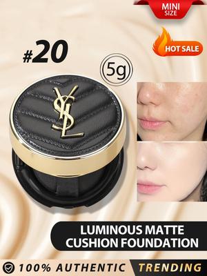 / YSL [Mini] LE CUSHION ENCRE DE PEAU IŞILTILI MAT YASTIK FONDÖTEN #20 5g