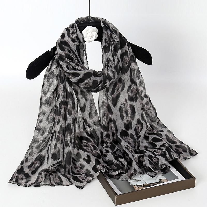 Women Brand Viscose Scarf Big Petal Floral Voile Hijab Shawls and Wraps Female Foulards Luxury Designer