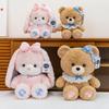 Adorable White Bunny Plush Toy - Perfect Sweet Healing Birthday Gift
