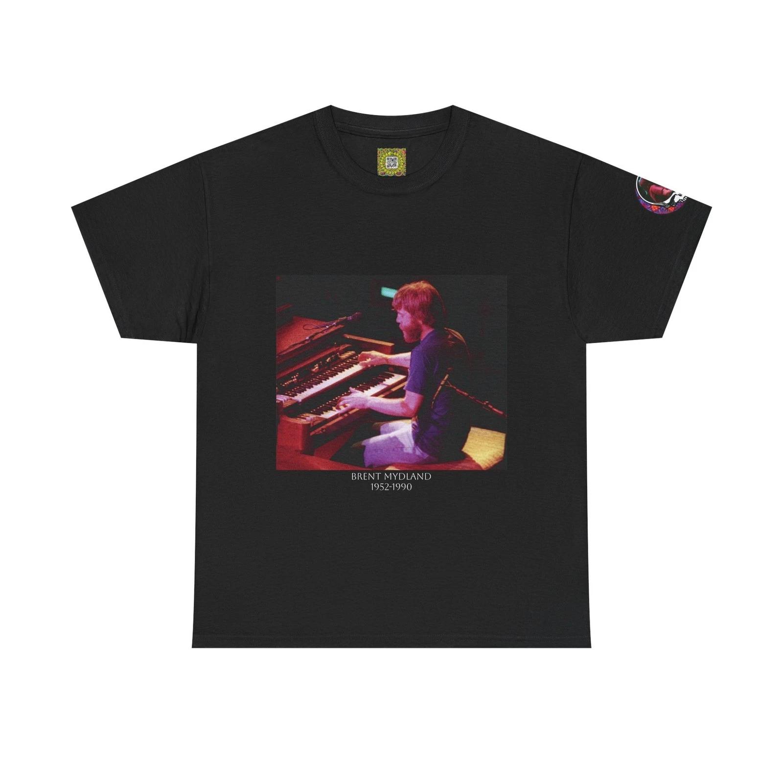 Brent Mydland  TRIBUTE DELUXE  Heavy Cotton Tee - Grateful Dead Jerry Garcia S