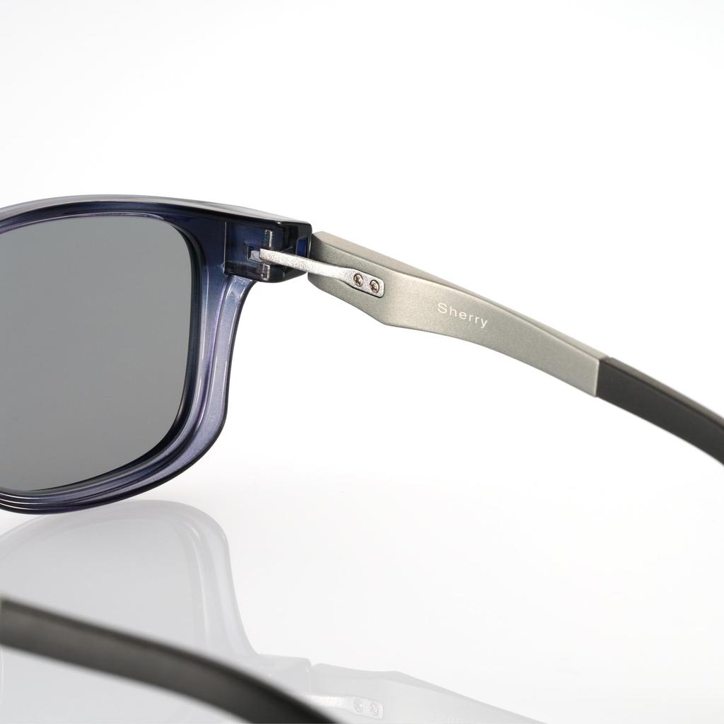 Zeque Polarized Sunglasses Sherry TRUEVIEW FOCUS [Zeque] F-2284 Charcoal/Gray