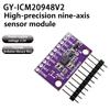 GY-BNO080 BNO085 GY-ICM20948V2 9DOF Nine-Axis IMU AHRS Sensor Module,3.3V High Precision Onboard 32K Crystal For robot balance