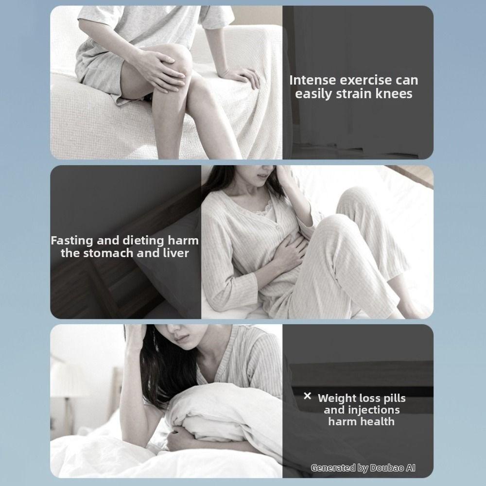 Ergonomic Electric Body Slimming Machine Adjustable Speed Muscle Handheld Massager  Yoga