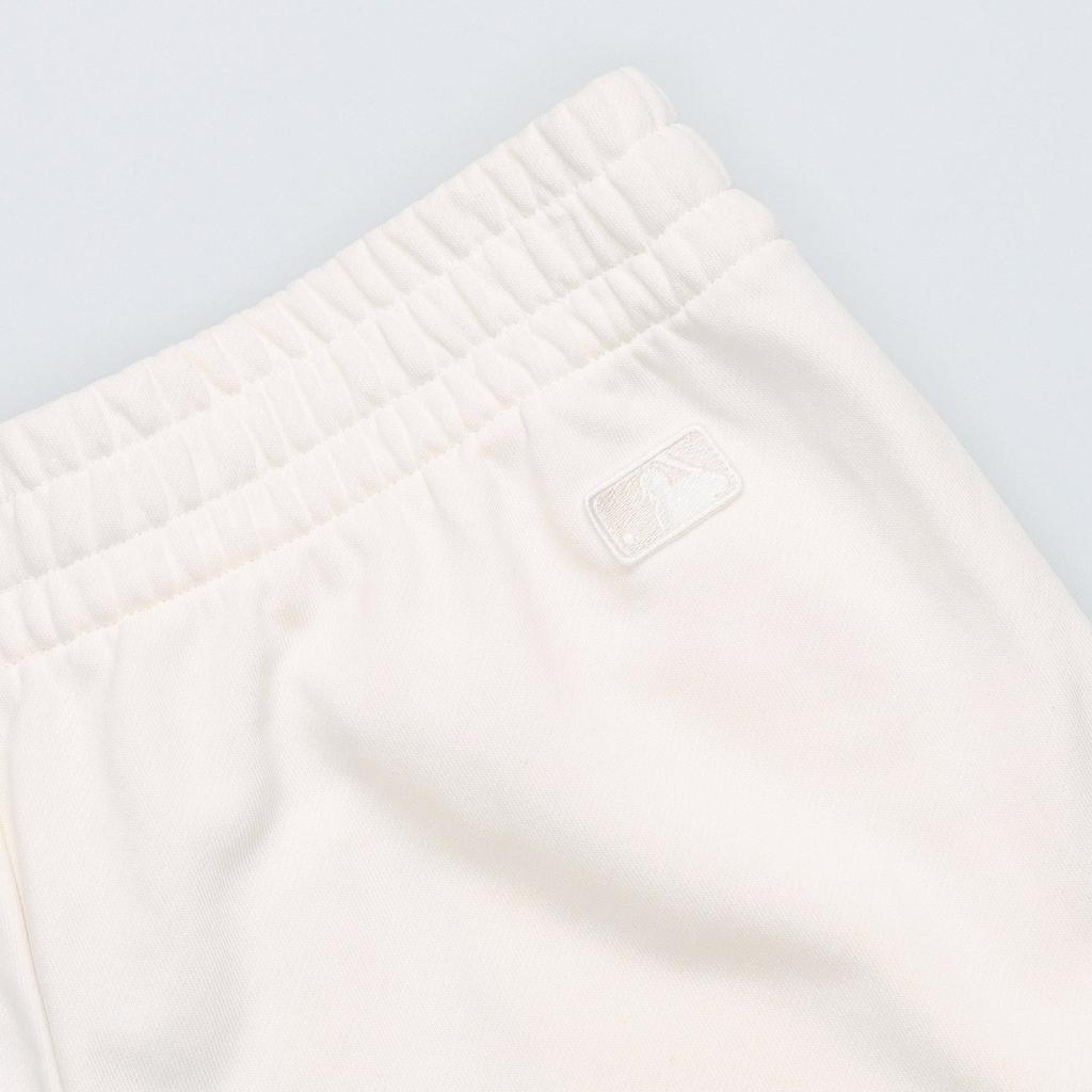 New MLB Knitted Sports Pants Unisex Cream 3APTM0834-50CRS
