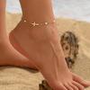 Adjustable Anklet for Women Girls Multilayer Ankle Bracelet Elegant Multi Layer Designs Waterproof Beach Jewelry