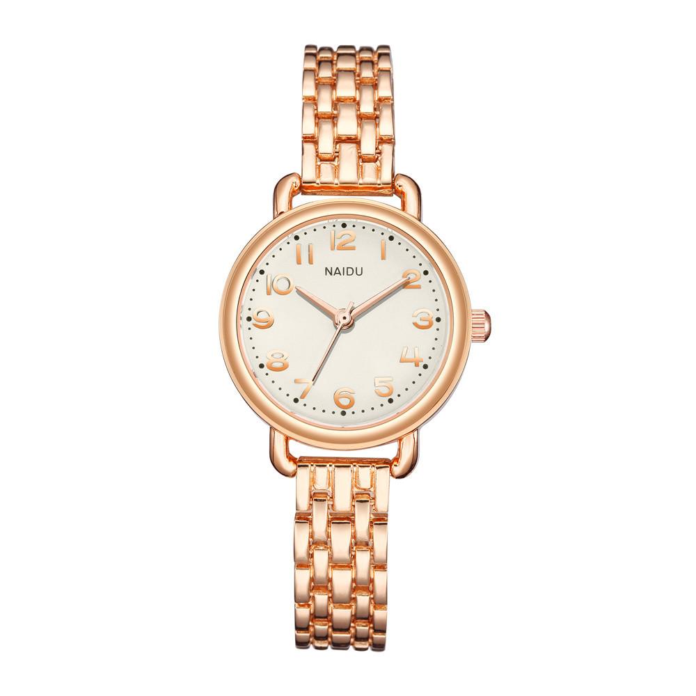 Stylish And Simple Thin Strap, Digital Face Quartz Bracelet Watch, Women'S Metal Chain, Small Women'S Quartz Watch