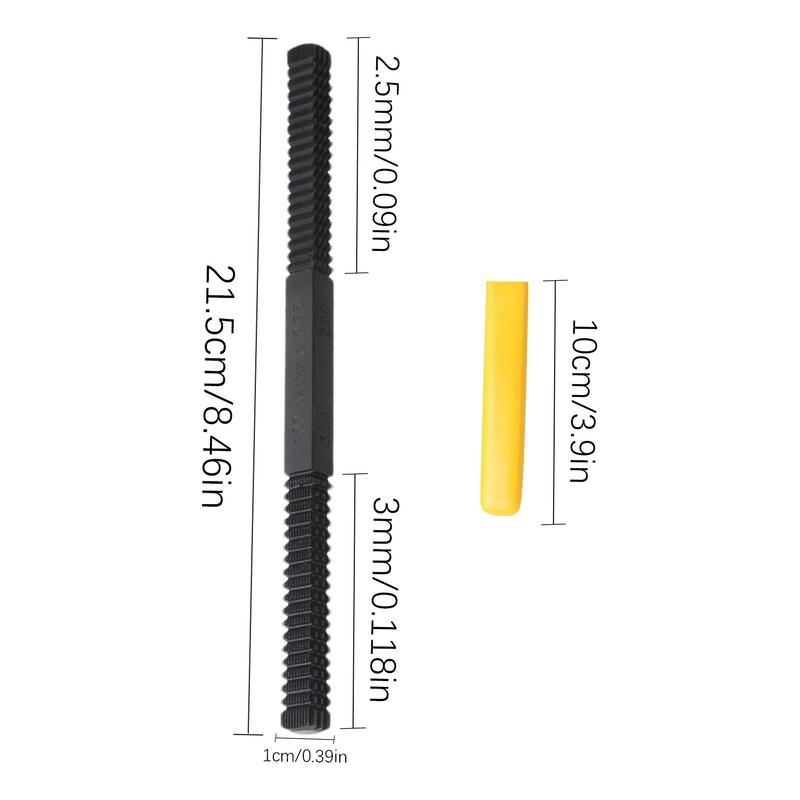 Thread Restorer File Sturdy Rustproof Carbon Steel Pitch Gauge File Multifunctional High Hardness Thread Repair Tool Restorer