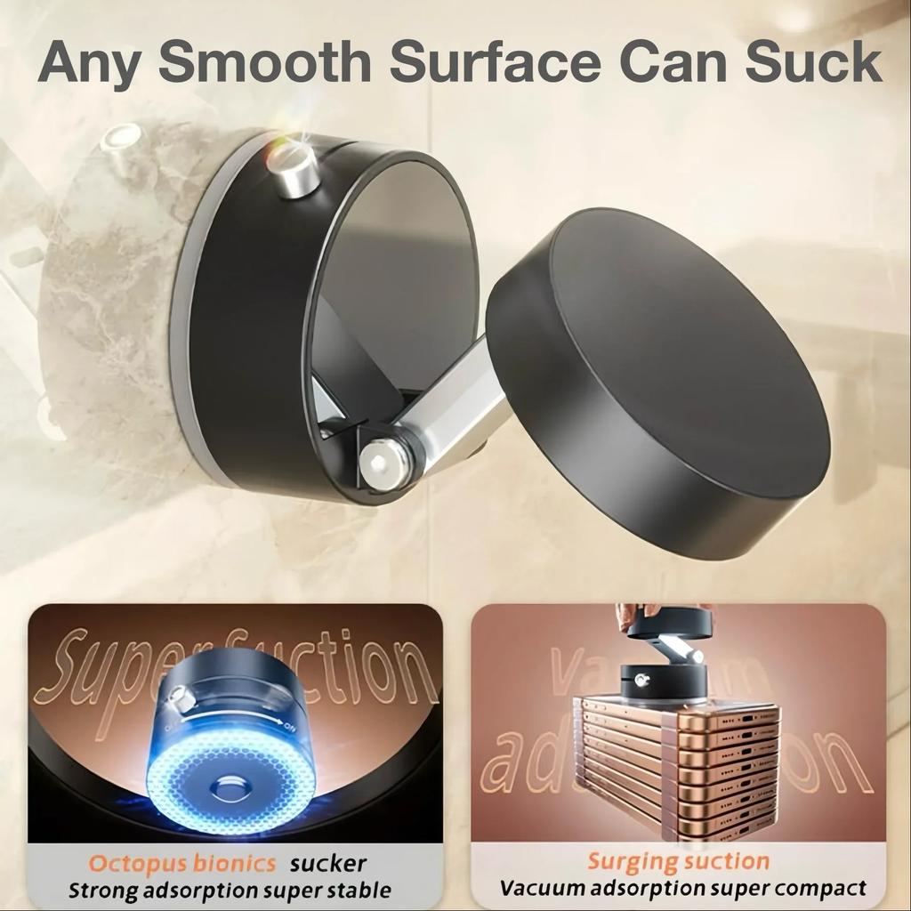 Vacuum Magnetic Suction Phone Holder For iPhone 12 13 14 15 16 17 Pro Max Galaxy S25 S24 S23 Pixel HuaWei Car Mount