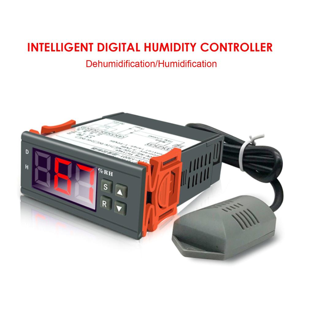 ZFX 13001 Digital High Precision Humidity Controller Intelligent Humidity Control Switch Dehumidification