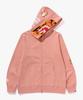 Bape Tiger Full Zip Hoodie (M) Pink